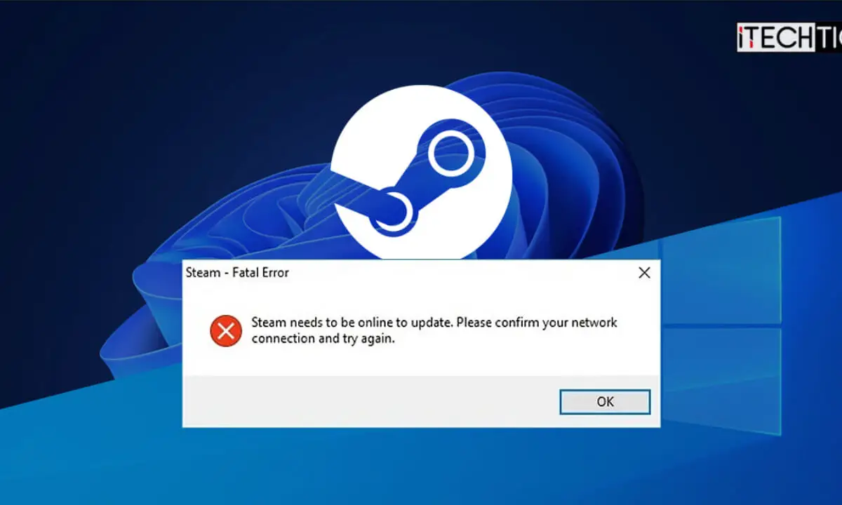 A confirmation prompt will appear, click on "OK" to proceed.
Restart Steam and see if the problem has been resolved.