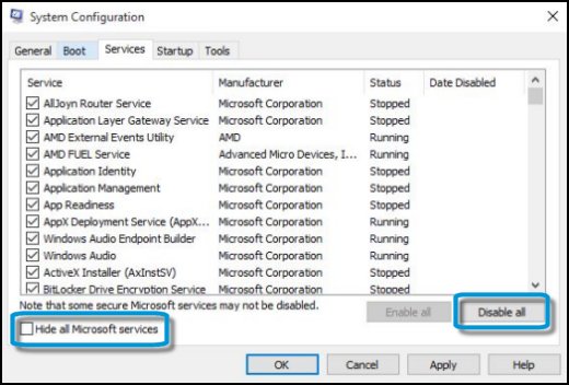 Access the System Configuration utility by typing "msconfig" in the Windows search bar and pressing Enter.
Navigate to the "Startup" tab in the System Configuration window.
