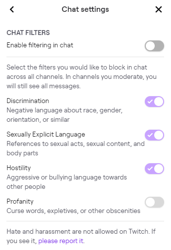 Adjust the chat message duration settings in the Twitch chat settings
Disable any chat animation or scrolling effects