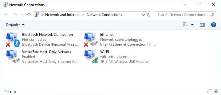 Check for DNS configuration issues
Open Network Connections by right-clicking on the network icon in the taskbar and selecting Open Network & Internet settings.