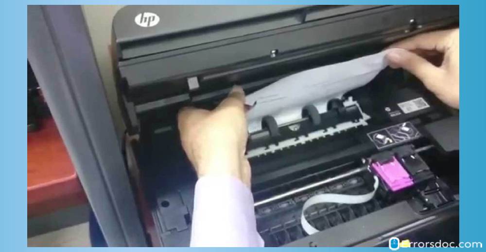 Check for Paper Jams: Open the printer's access doors and carefully remove any paper stuck inside.
Reset the Printer: Turn off the printer, unplug it from the power source, wait for a few minutes, and then plug it back in.