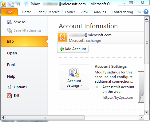 Check the size of the Outlook PST file.
Open Outlook.
