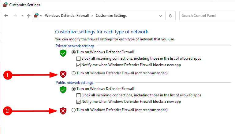 Check your internet connection: Ensure that you have a stable internet connection and that it is not being blocked by any firewall or antivirus software.
Disable Windows Firewall: Temporarily disable the Windows Firewall to eliminate any potential conflicts that may be preventing Windows Update from functioning properly.