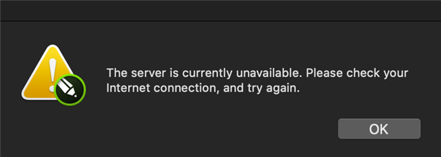 Check your internet connection.
Ensure the server is not down or experiencing issues.