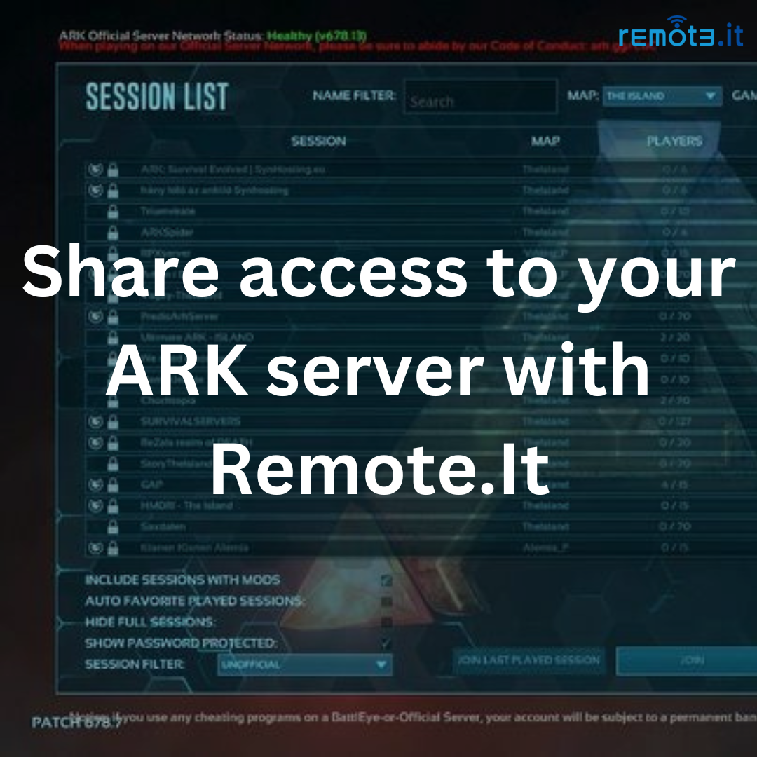 Check your internet connection settings
Ensure the ARK server is online and accessible