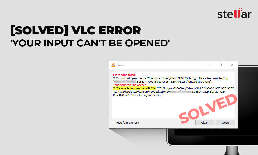 Click "OK" to save the changes.
Try opening the media file again in VLC Media Player to see if the error is resolved.