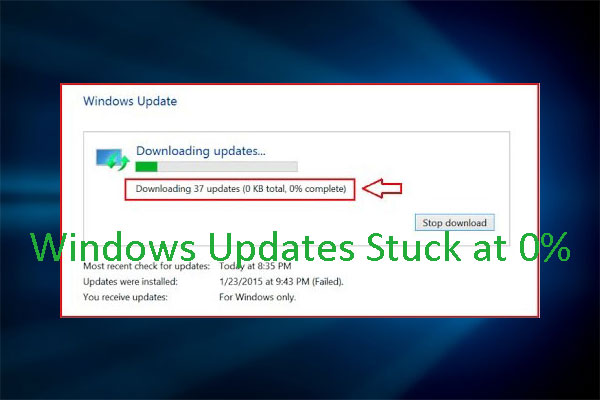 Click on Check for updates.
If any updates are available, click on Install updates and wait for the process to complete.