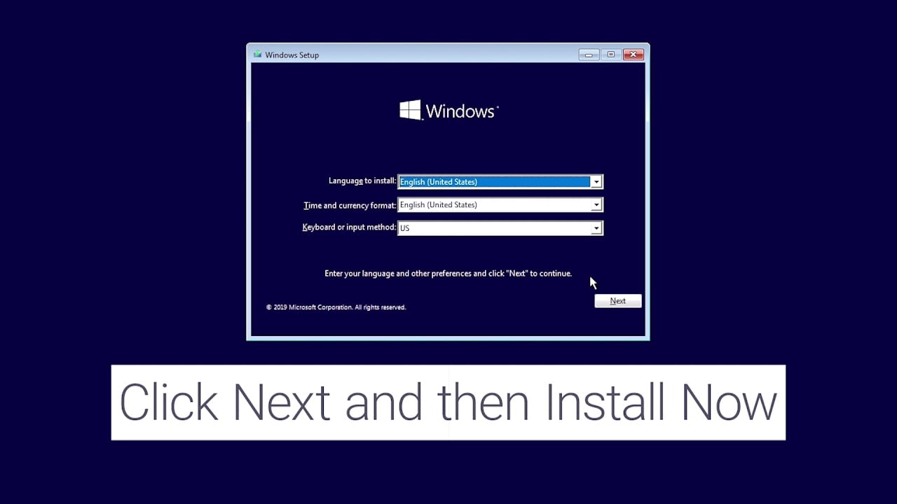 Click on "Next" and wait for the installation to complete.
Once the installation is finished, set up the basic settings.