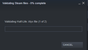 Click on the "Verify Integrity of Game Files" button.
Steam will now check for any missing or corrupted files and automatically replace them if necessary.