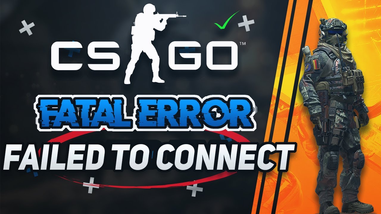 Close the CS GO game and exit Steam completely.
Reopen Steam and launch CS GO to see if the error persists.