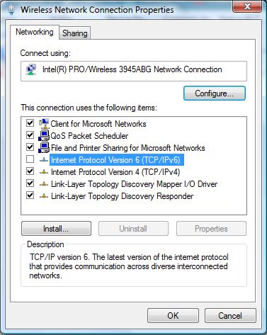 Disable IPv6: Go to Network and Sharing Center, click on your network connection, then select "Properties." Uncheck the box next to "Internet Protocol Version 6 (TCP/IPv6)" and click OK.
Temporarily disable antivirus/firewall software: Some security software might interfere with network connections. Disable them temporarily to see if it resolves the issue.