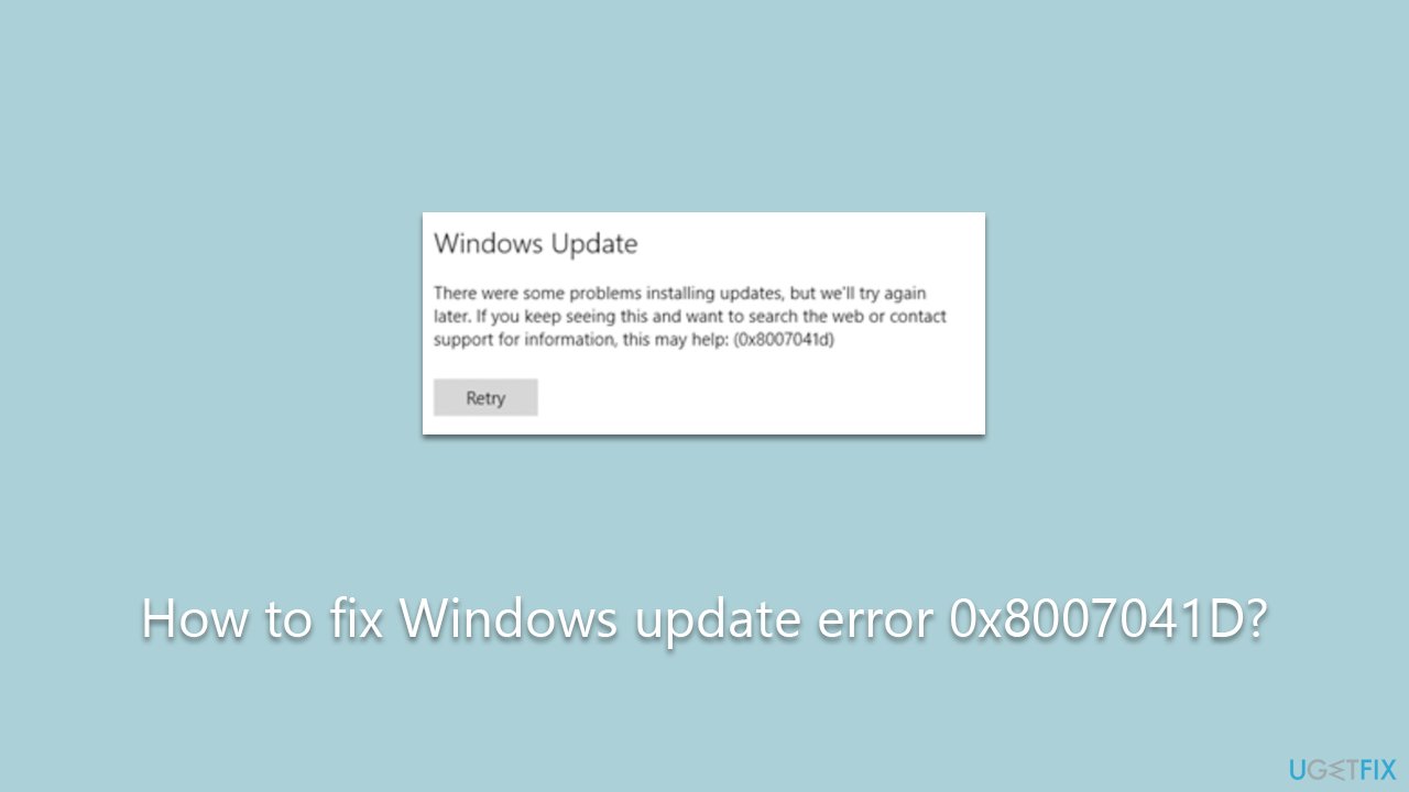 Disable third-party antivirus software temporarily, as it can interfere with Windows Update process.
Run the Windows Update Troubleshooter to automatically detect and fix common update errors.