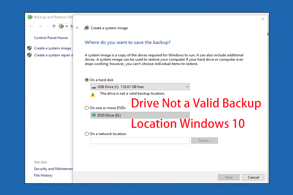 Efficient Backup Solutions: Learn how to utilize larger USB drives for backup purposes.
Understanding the Error Message: Discover the meaning and common causes of the "The Drive Is Not a Valid Backup Location" error.