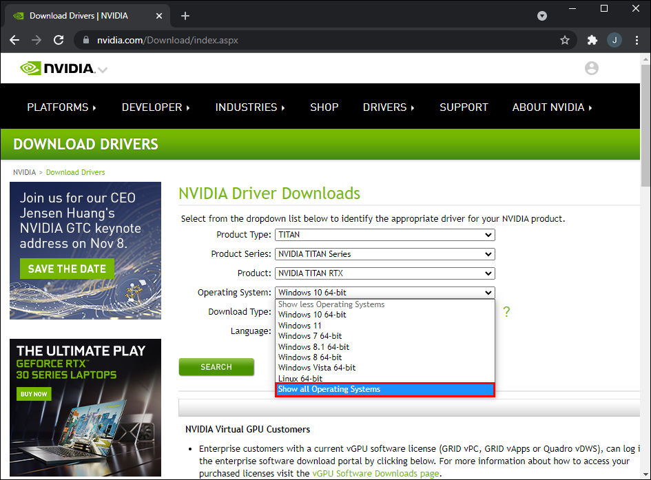Find the latest driver version compatible with your operating system.
Click on the download link to start the download process.