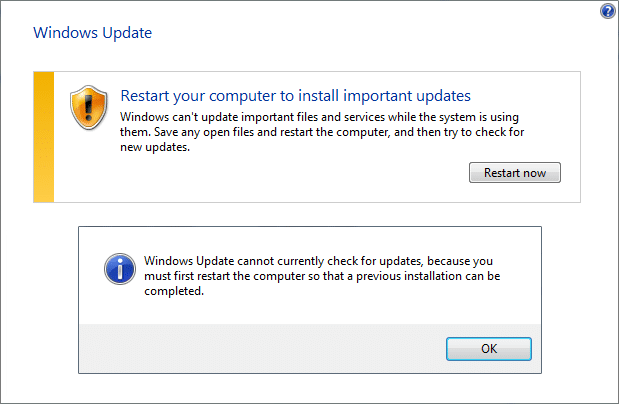 Follow the on-screen instructions and wait for the updates to be installed.
Restart your computer once the updates are installed.