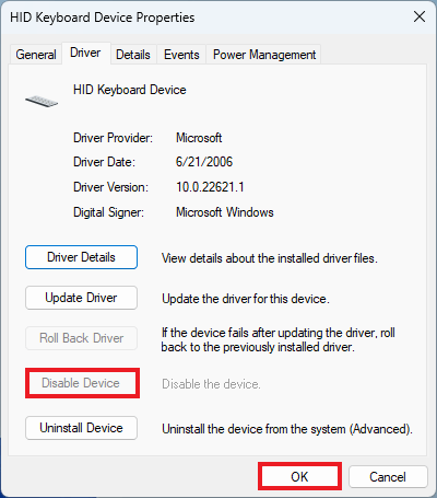 Identify the Device: Locate the device for which you want to disable the 'Found New Hardware' message in the Device Manager window.
Disable Device: Right-click on the device and select "Disable" from the context menu to prevent the 'Found New Hardware' message from appearing.