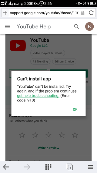 If you are using a web browser, check for any available updates and install them.
If you are using the YouTube app on a mobile device, go to your app store and look for updates.
