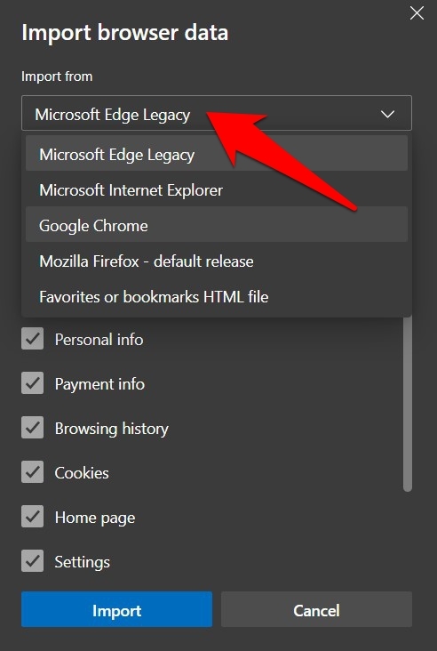 Import bookmarks and settings from Microsoft Edge if desired
Start browsing using Google Chrome as an alternative to Microsoft Edge