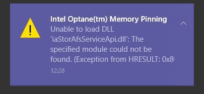 In the Disk Management window, locate the drive associated with Intel Optane Memory.
Right-click on the drive and choose the option to "Turn off Intel Optane".