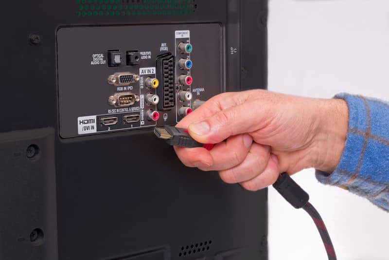 Inspect the HDMI cable for any visible damage, such as frayed or bent connectors.
If there are any issues, try using a different HDMI cable to rule out cable-related problems.