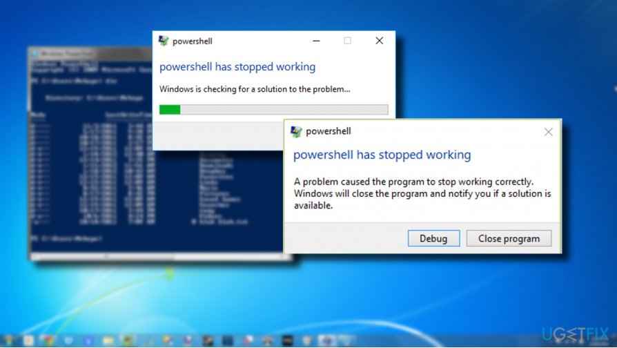Install the downloaded update and restart your computer.
Check if the PowerShell has stopped working error is resolved.
