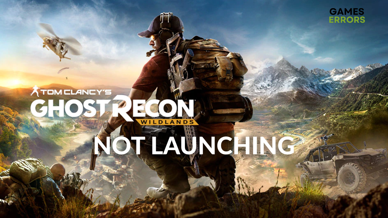 Launch Ghost Recon Wildlands to see if it starts.
If the game launches, add an exception for the game in your antivirus/firewall settings.