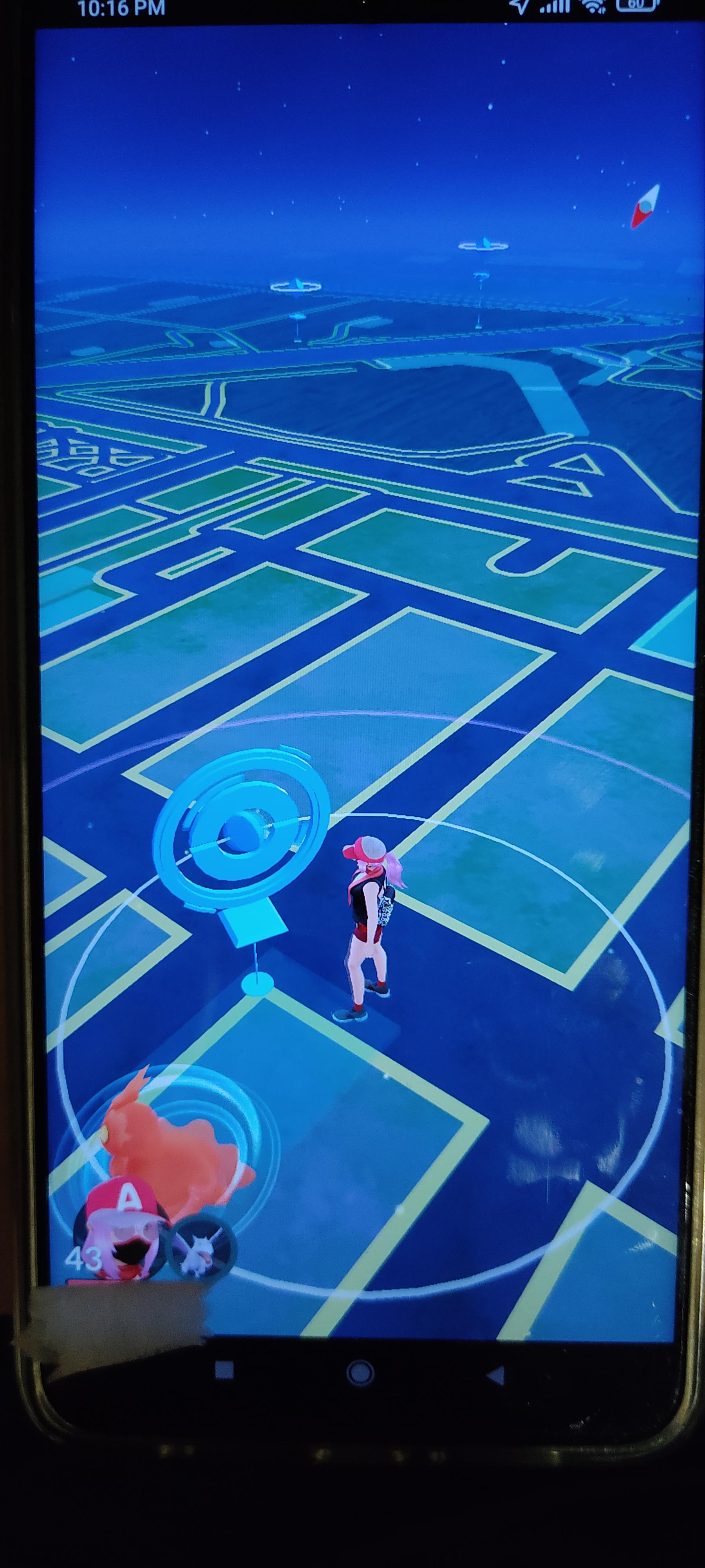 Launch the Pokemon Go app on your device.
Tap on the Pokeball icon located at the bottom of the screen to access the menu.