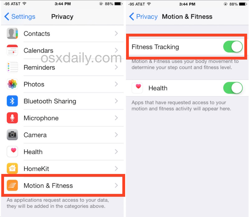 Make sure that "Physical activity" or "Fitness data" permission is enabled.
If it is disabled, toggle the switch to enable it.