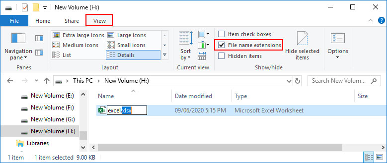 Make sure the file extension of the Excel attachment is ".xlsx" or ".xls".
If the file extension is different, rename it to ".xlsx" or ".xls".