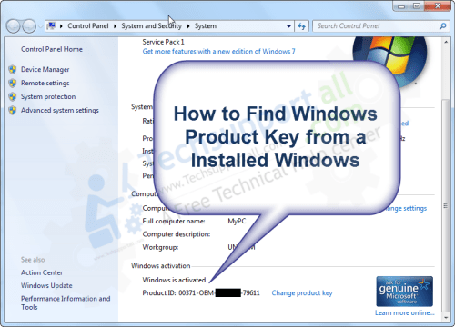 Obtain a valid and genuine product key for Windows 7.
Open the Start menu and go to "Control Panel".