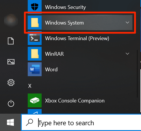 Open Control Panel by clicking on the Start menu and selecting Control Panel.
In the Control Panel, select Recovery and click on Open System Restore.