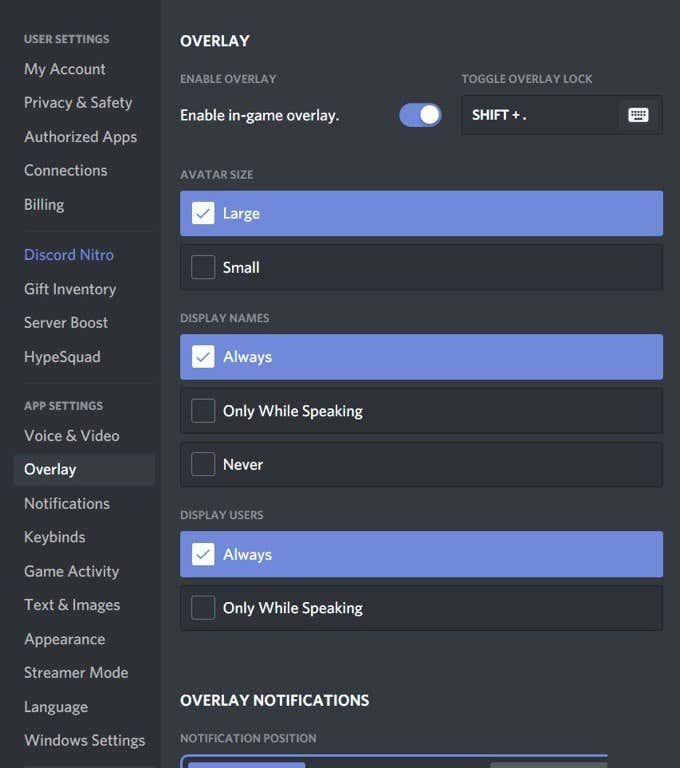 Open Discord and click on the gear icon at the bottom left to access User Settings.
In the left sidebar, select 'Appearance'.