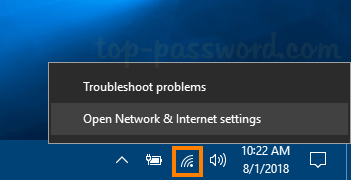 Open Settings on your Windows computer
Click on Network & Internet