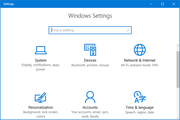 Open the Settings app by pressing Windows key + I.
Click on System and select Display.