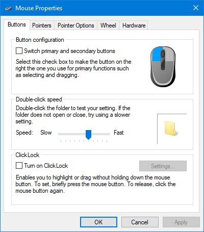 Open the Start menu and click on "Settings".
Select "Devices" and then click on "Mouse".