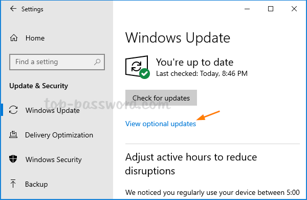 Open the Start menu.
Go to Settings and click on Update & Security.
