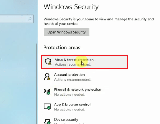 Open your security software (such as antivirus or firewall).
Look for options to disable or turn off the software temporarily.
