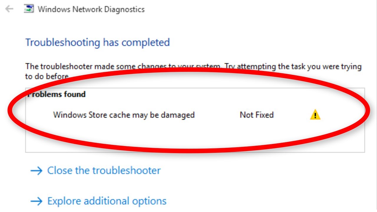 Reset the Windows Store cache
Update your Windows operating system to the latest version