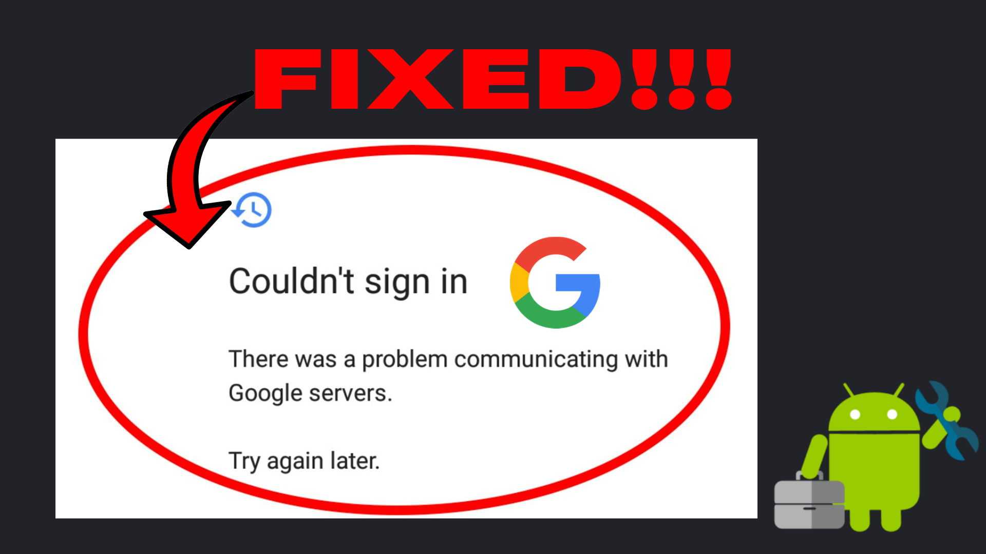 Resolve Google server communication problems with step-by-step solutions
Fix Google server communication errors that prevent proper functioning of Android apps