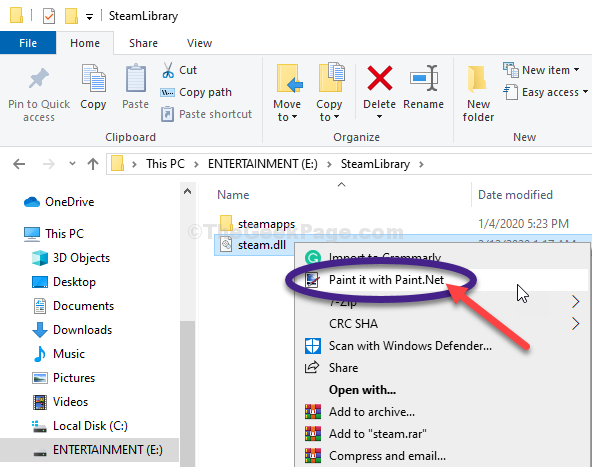 Right-click on the application's shortcut or executable file.
Select "Properties" from the context menu.