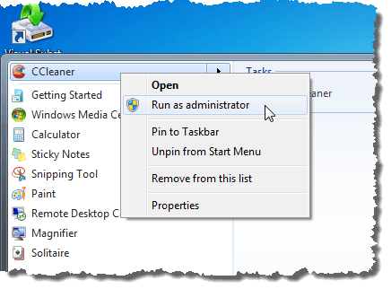 Right-click on the printer installation file or setup file.
Select Run as administrator from the context menu.