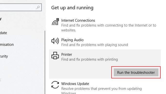 Run the Printer Troubleshooter: Windows includes a built-in troubleshooter that can automatically detect and fix common printing problems. Search for "troubleshooting" in the Windows search bar, select "Troubleshooting settings," and click on "Printer" under "Get up and running."
Reset the Print Spooler folder: Stop the Print Spooler service, navigate to the "%WINDIR%\system32\spool\printers" folder, delete all files within it, and start the Print Spooler service again.
