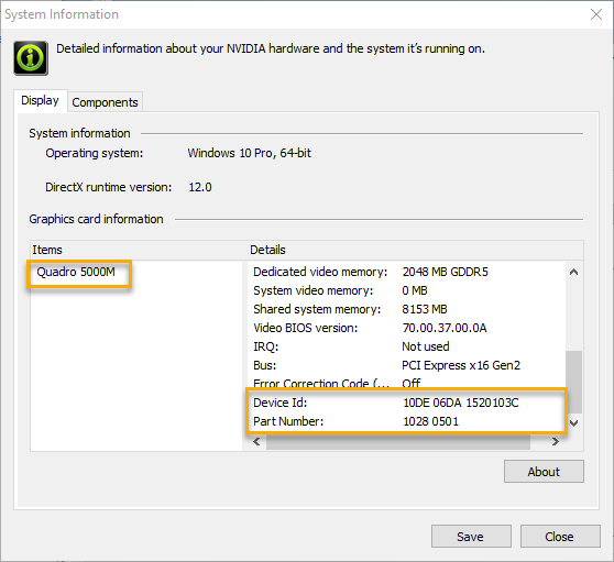Search for your specific graphics card model
Note down the exact model name or number