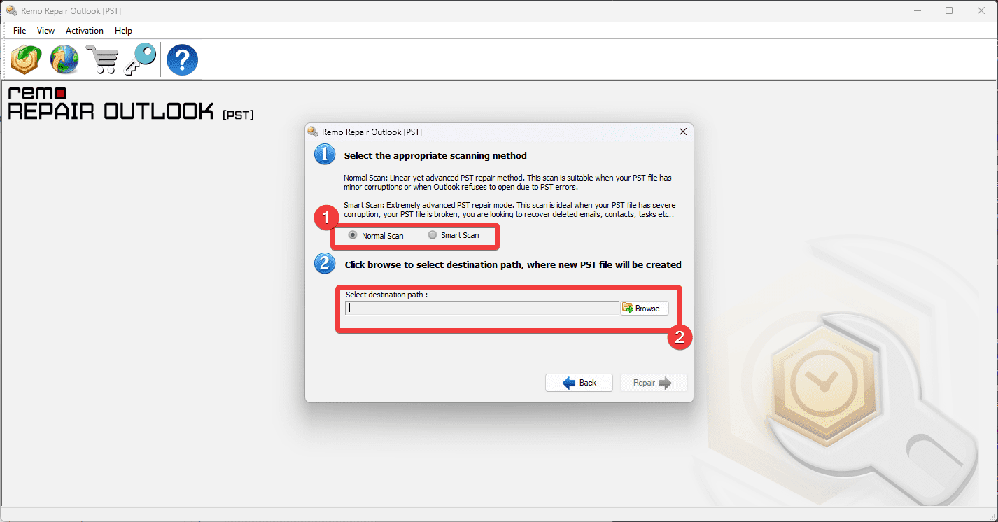 Select "Repair" and follow the on-screen instructions.
Once the repair is complete, restart your computer and open Outlook.