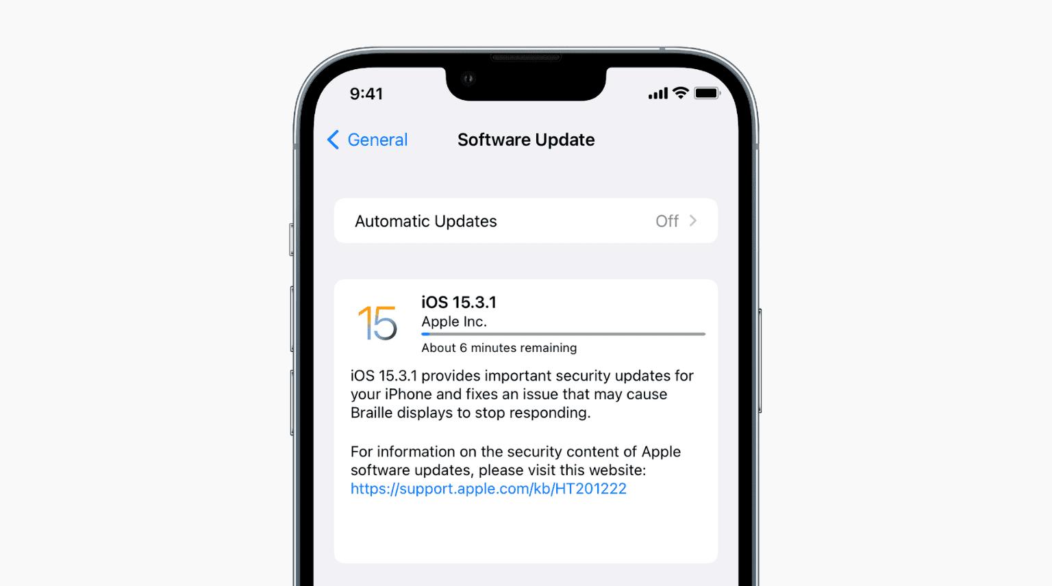 Select "Software Update".
If an update is available, tap on "Download and Install" and follow the on-screen instructions to update your iPhone.