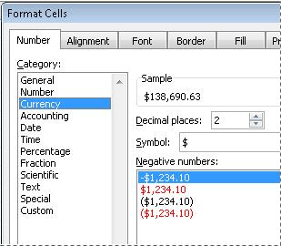Select the range of cells that contain the numbers with hidden decimals
Right-click on the selected range and choose "Format Cells"