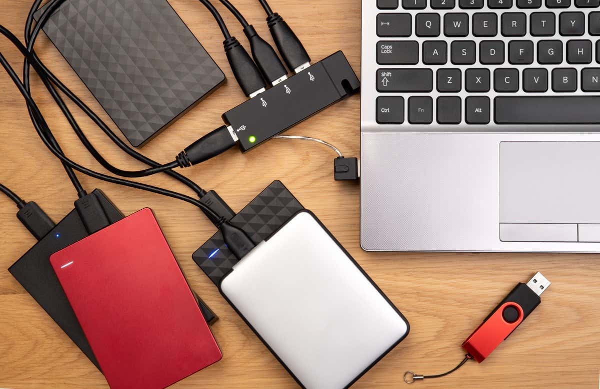 Start by connecting one external device, such as a USB device, to your computer.
Check if the connectivity issue reoccurs after connecting each device.