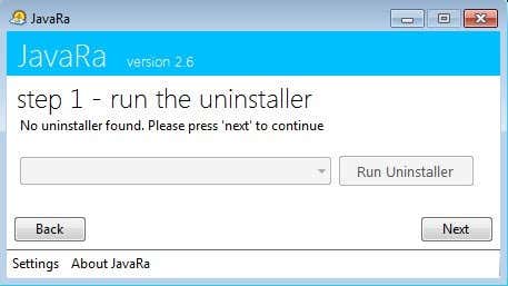 Step 1: Uninstalling Java
Step 2: Cleaning the Disk