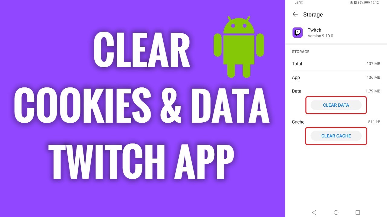 Step 5: Wait for the app to clear the cache, this may take a few moments.
Step 6: Once the cache has been cleared, close the Twitch app completely.
