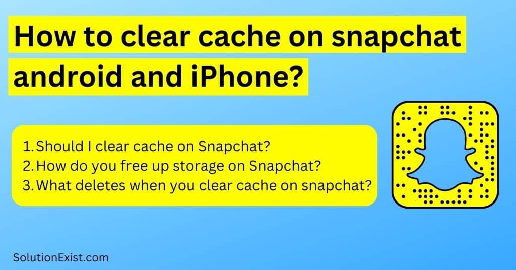 Tap on Snapchat and choose "Storage."
Click on "Clear Cache" to remove temporary files.